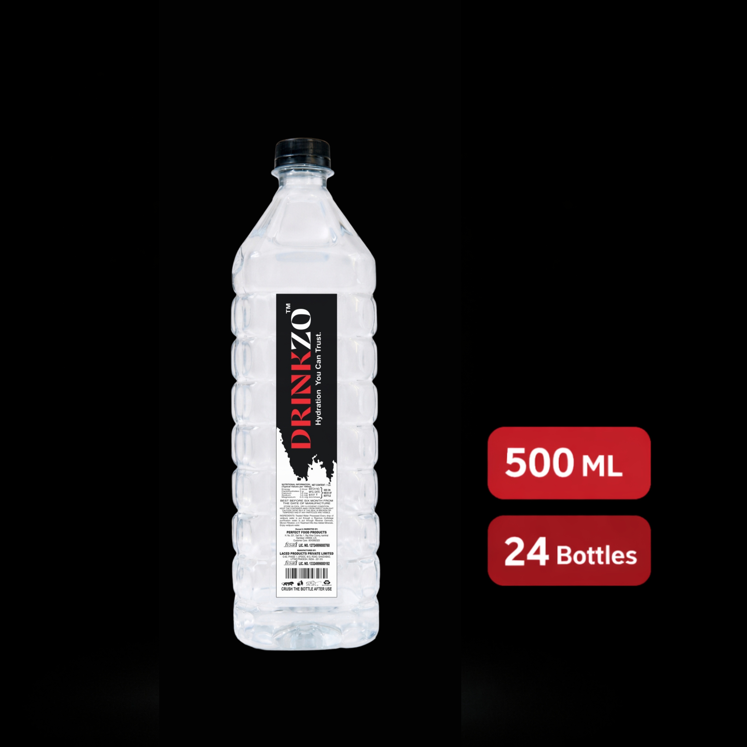 DRINKZO 500 ML 1×24